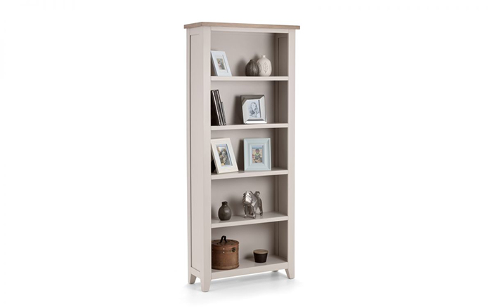 Richmond Tall Bookcase Elephant Grey